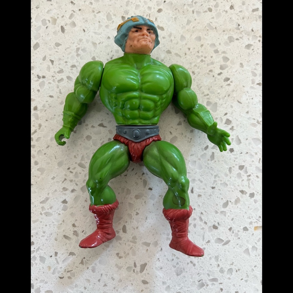 1981 MATTEL TAIWAN He-Man Masters of the Universe action figure toy 80s toy
